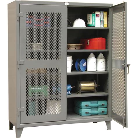 metal cabinet enclosures ventilated|industrial vented metal storage cabinet.